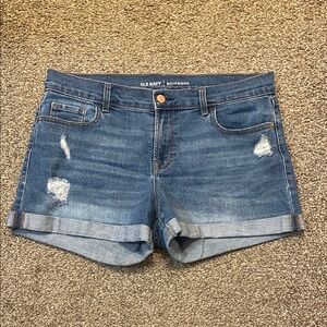 Old Navy Distressed Jean Shorts